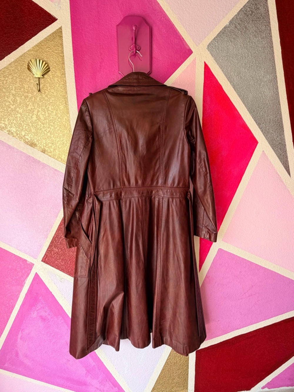Vintage Wilsons Burgandy Leather Jacket - Picture 6 of 13